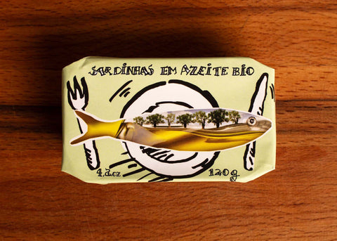 Sardines in organic extra virgin olive oil