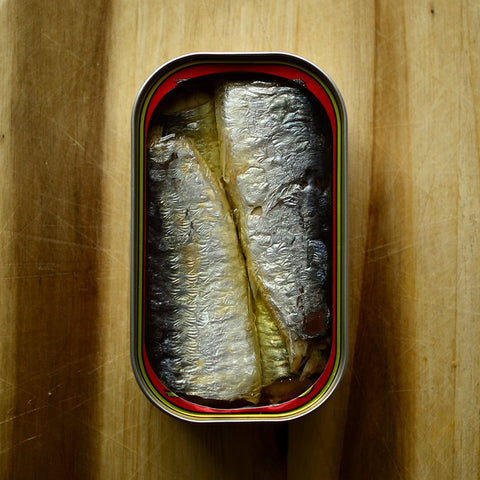 Sardines in olive oil